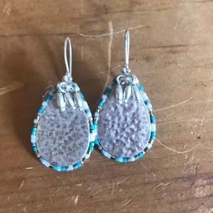 Stella and Dot Frieze Teardrop Earrings